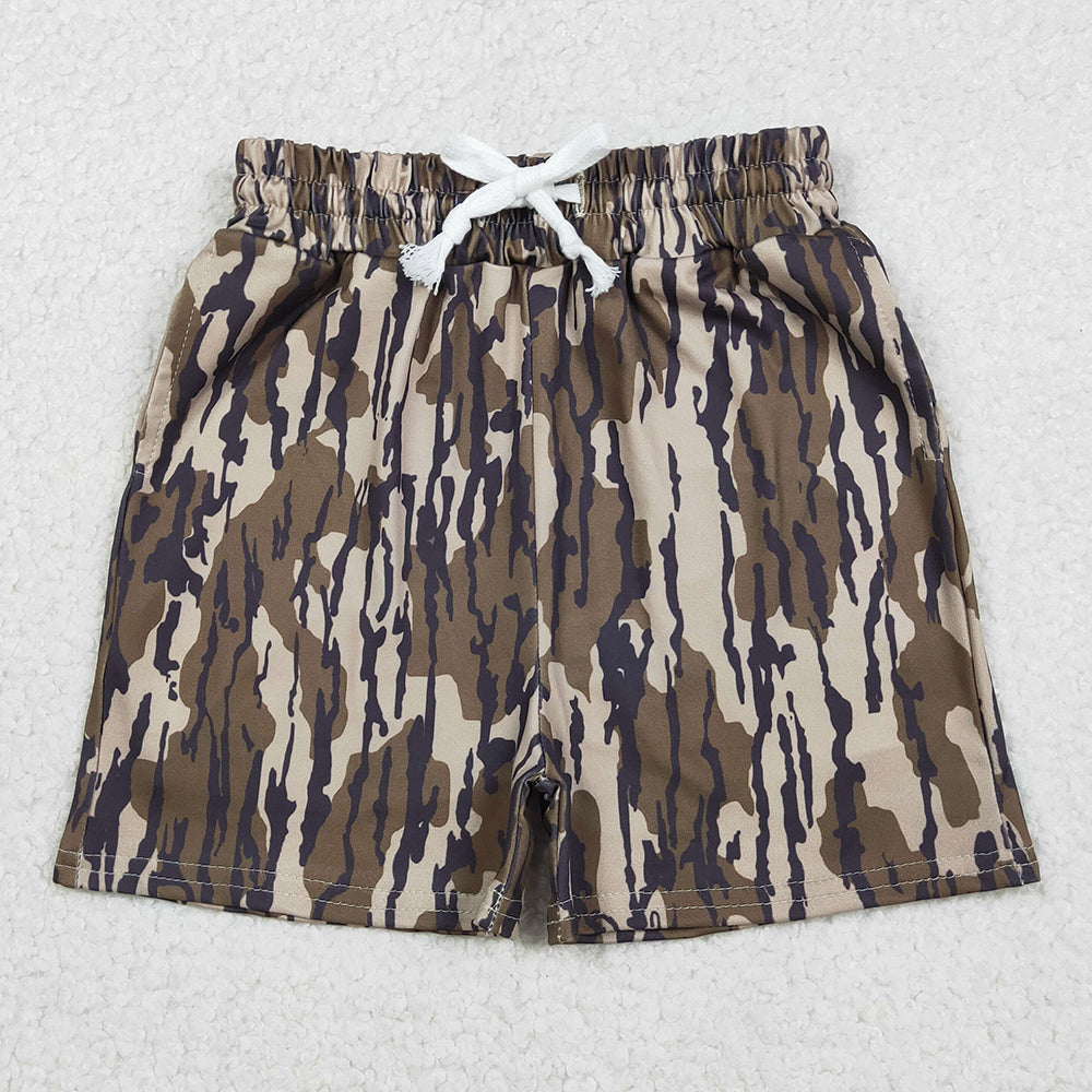 Baby Boys Shorts Southern Olive Camo Pockets Shorts Bottom SS0731 11.17