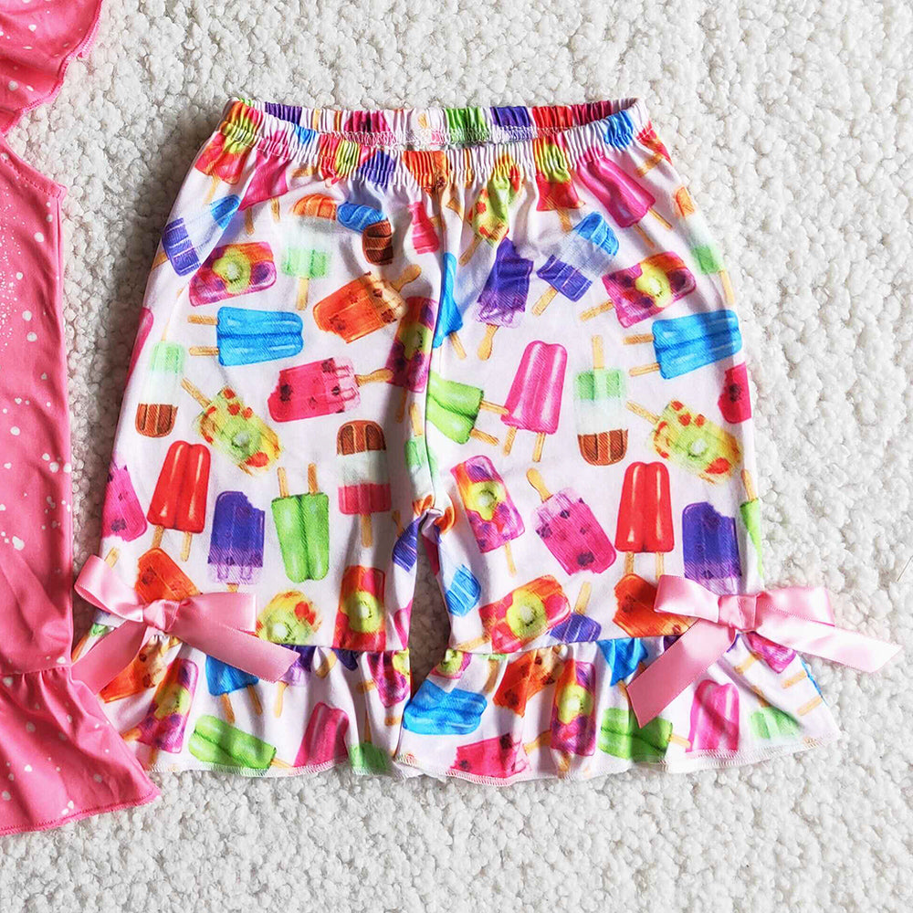 Fashion Baby Girls Clothes Set Cute Kids Clothes Girls Boutique Outfits D10-11