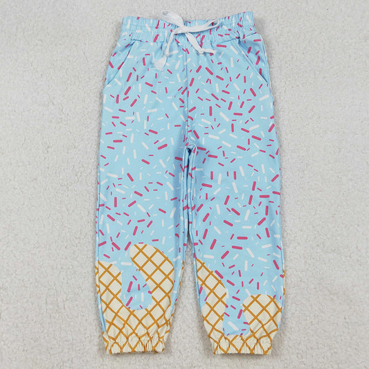 Baby Girls Pants Blue Drip Team Pockets Yoga Active Pants P0814 9.6