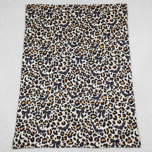 Baby Kids Blankets Black Bows Bats Leopard Halloween Blankets BL0290