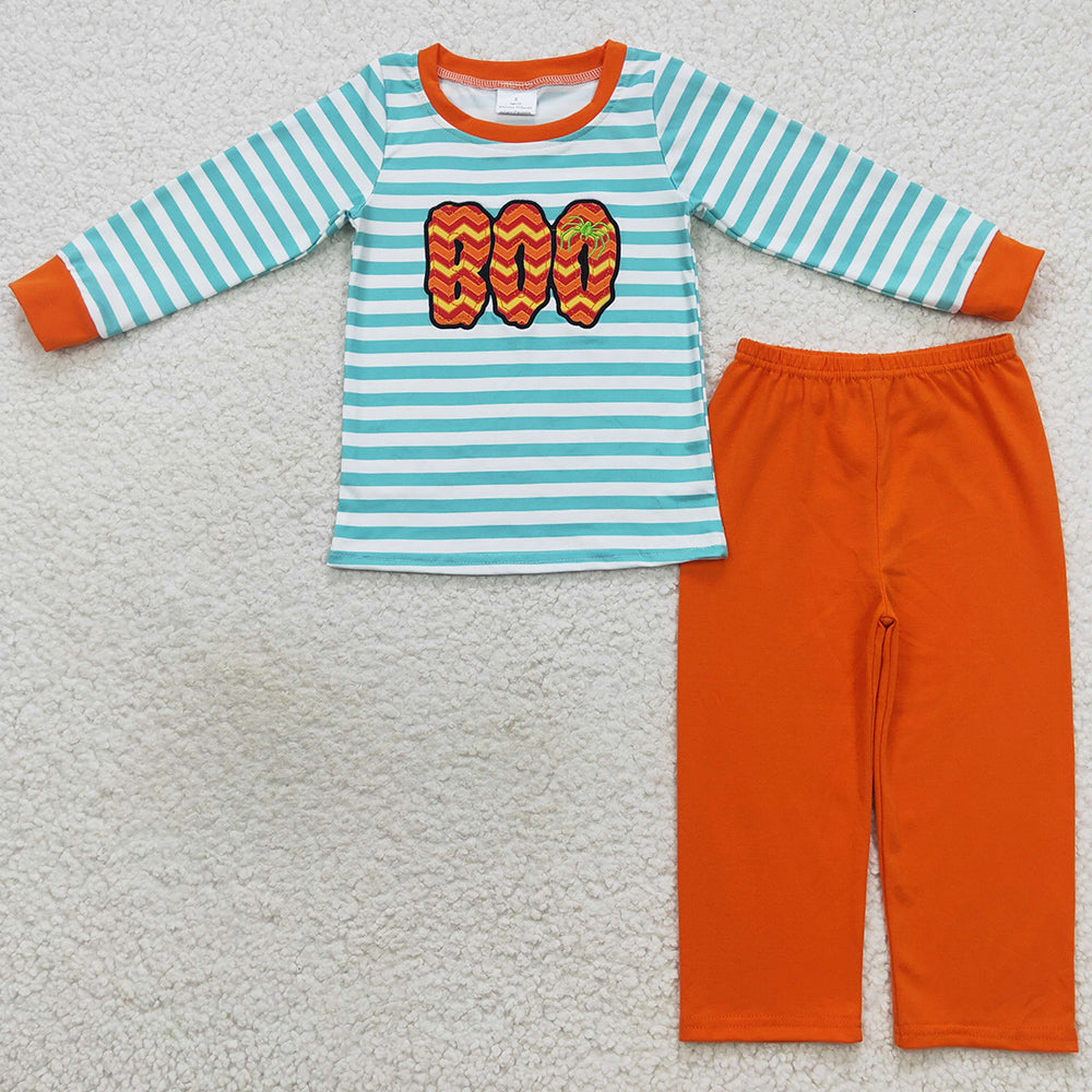 Boys Clothes Cotton Embroidery Halloween Outfits BLP0307