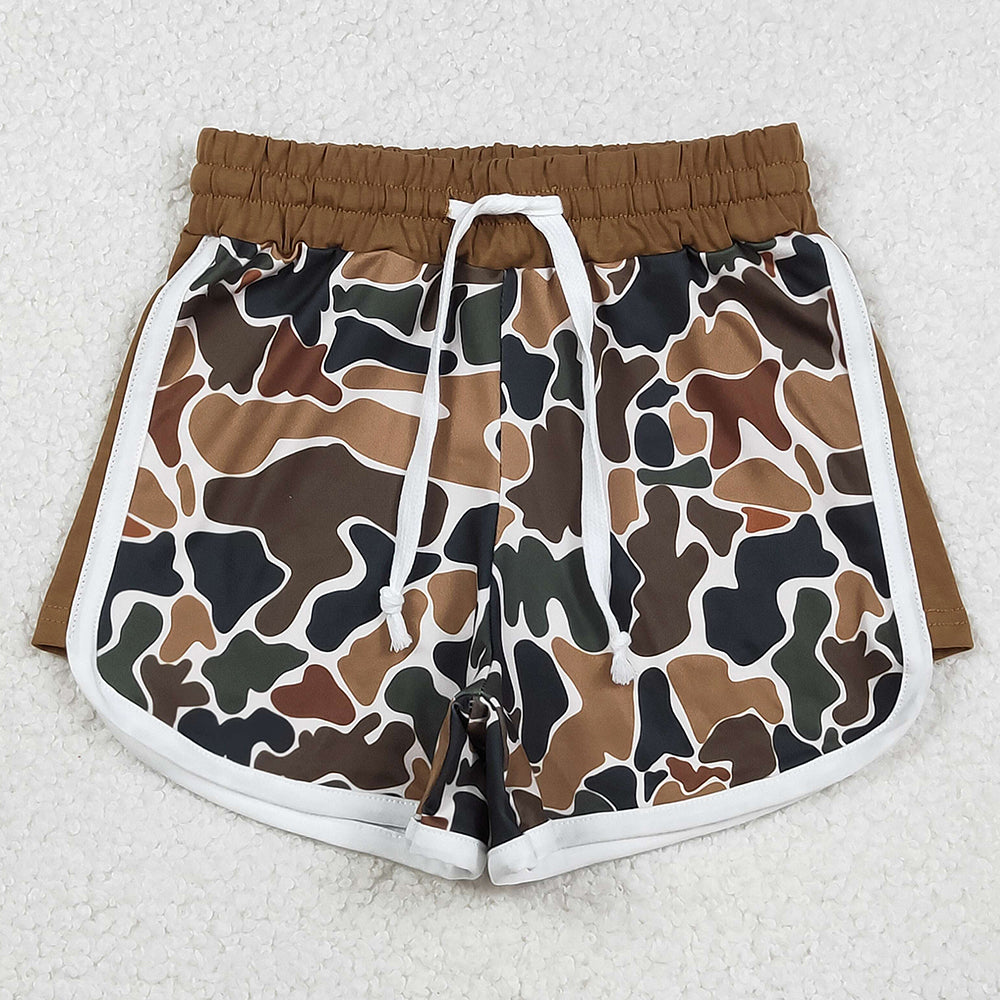 Baby Girls Shorts Southern Dark Brown Camo Shorts Bottom SS0742 12.8