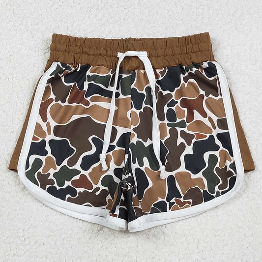 Baby Girls Shorts Southern Dark Brown Camo Shorts Bottom SS0742 12.8