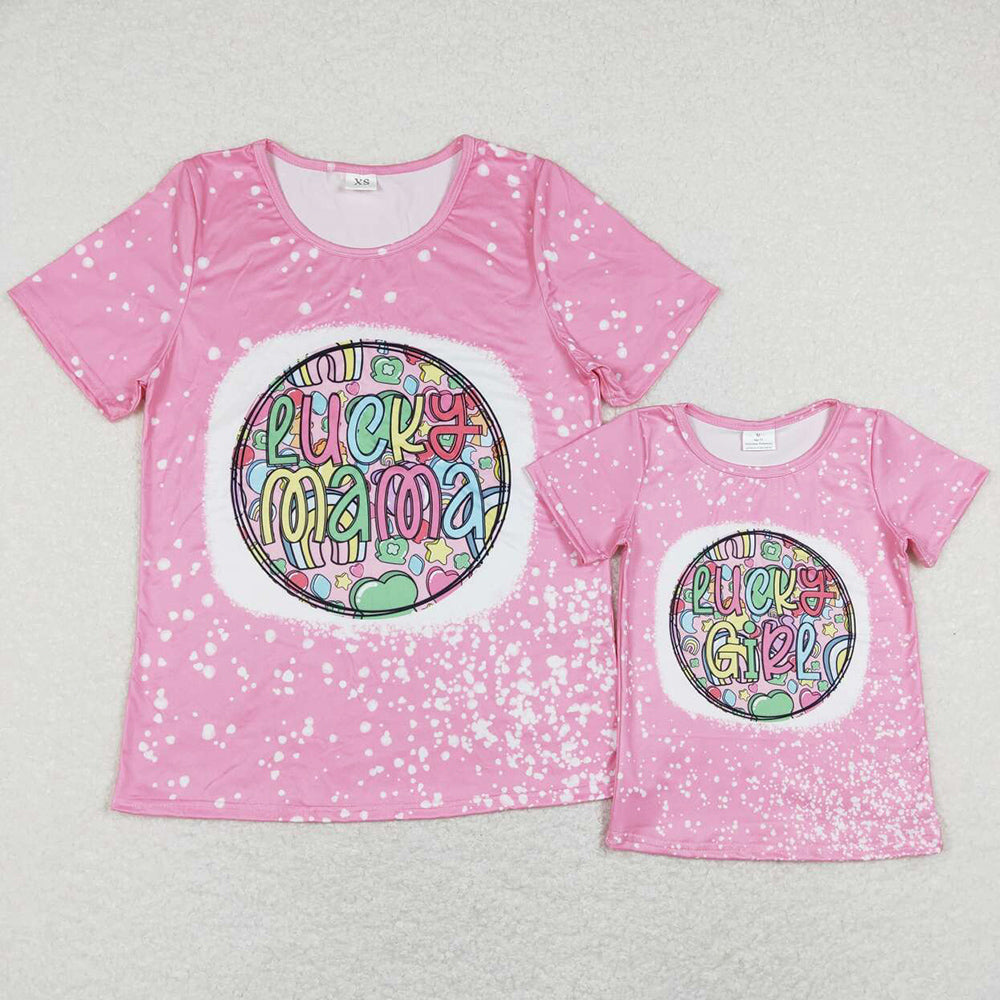 St. Patrick's Day Momy & Me Clothes Tops GT0378