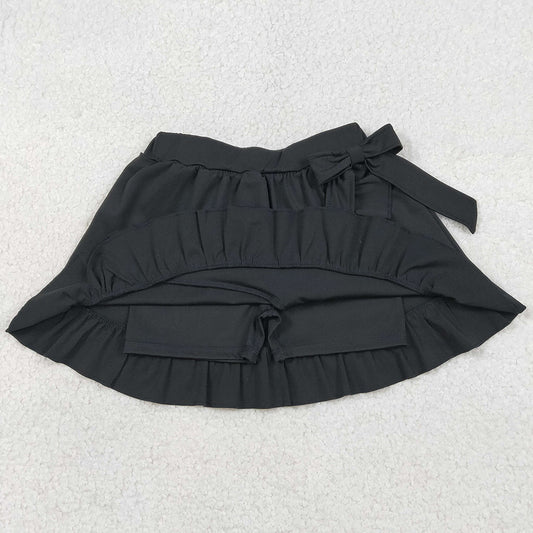 Baby Girls Yoga Clothes Black Yoga Active Ruffle Skirt Shorts Bottoms GLK0218 1.8