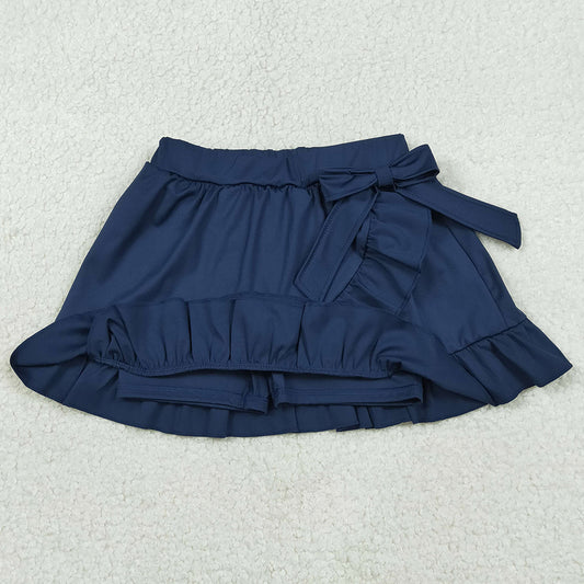 Baby Girls Athletic Clothes Navy Yoga Active Ruffle Skirt Shorts Bottoms GLK0217 1.8