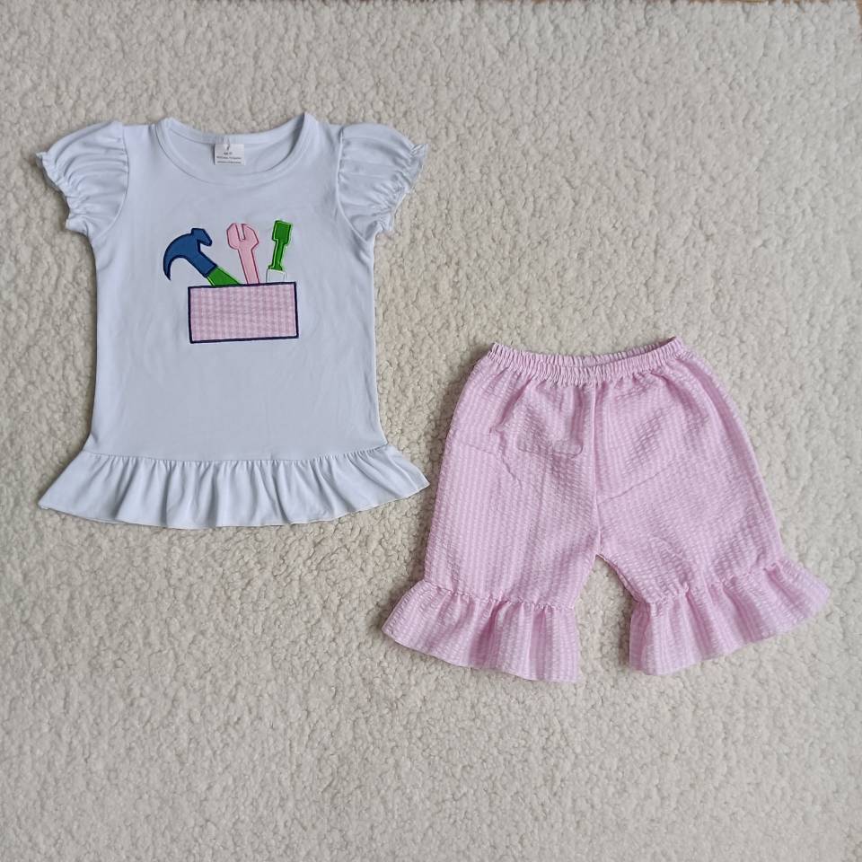 Boutique Baby Girls Clothes Shorts Sets B3-1
