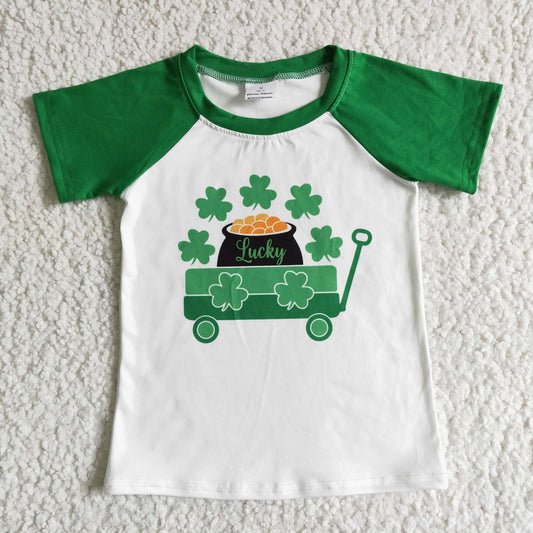 St. Patrick's Day Kids Clothes T-shirts C8-1-2