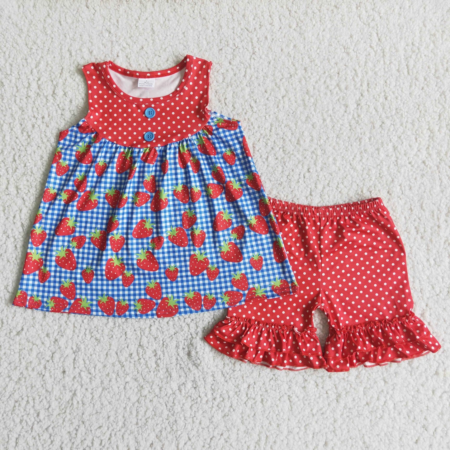 Boutique Baby Girl Clothes Summer Kids Children Clothes Set D6-17 6.20