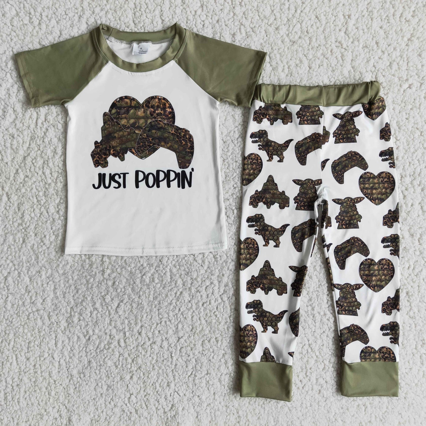Boys Clothing Short Sleeve Long Pants Baby Boys Clothes Outfits E12-16