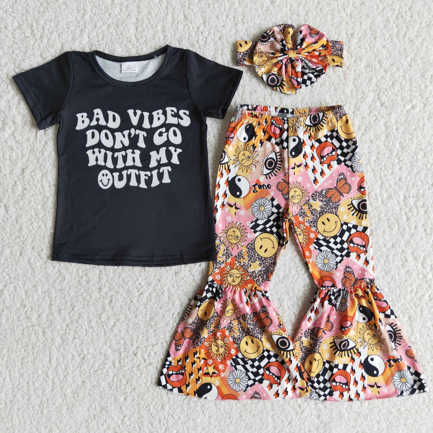 RTS Baby Girls Clothes Wholesale Kids Clothes Girls Western Style Sets E7-1