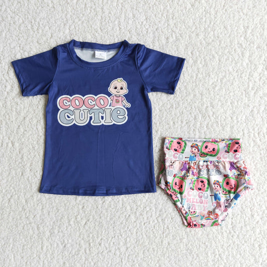 Boutique Kids Clothes Bummies Sets E7-13
