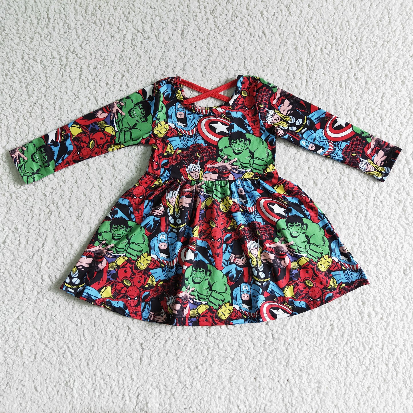 Hot Sale Baby Girls Dress Christmas Dresses GLD0064