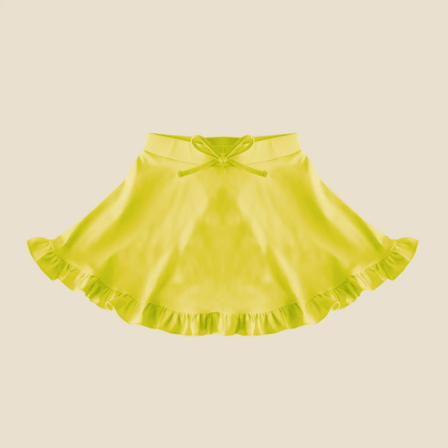 Baby Girls Skirts Yellow Yoga Active Wear Skirt Preorder GLK0090 4.7