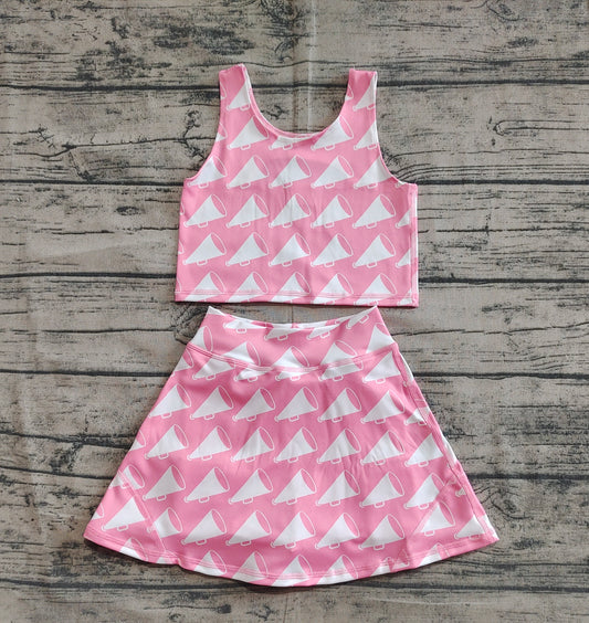 Baby Girls Clothes Cheer Athletic Active Wear Top Shorts Skirts Dress Sets Preorder GSD1467 3.21