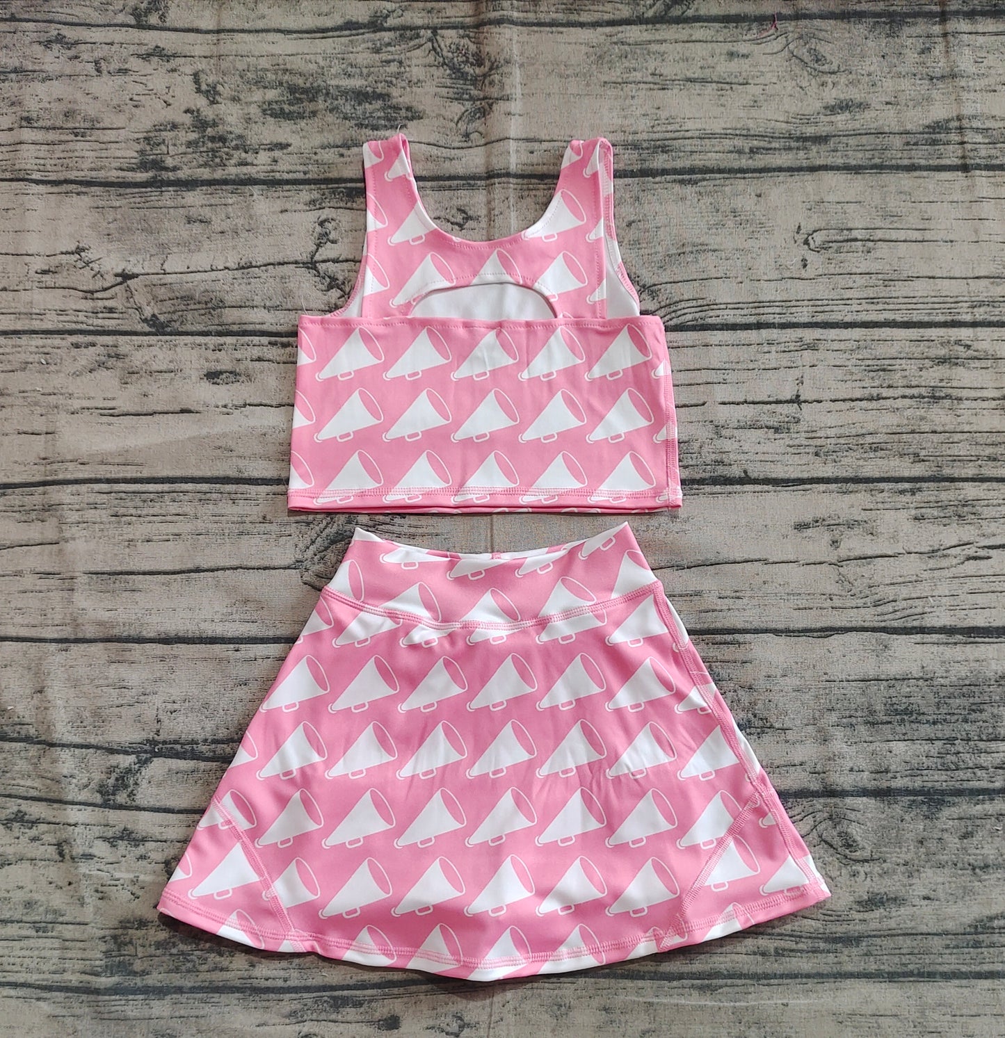 Baby Girls Clothes Cheer Athletic Active Wear Top Shorts Skirts Dress Sets Preorder GSD1467 3.21