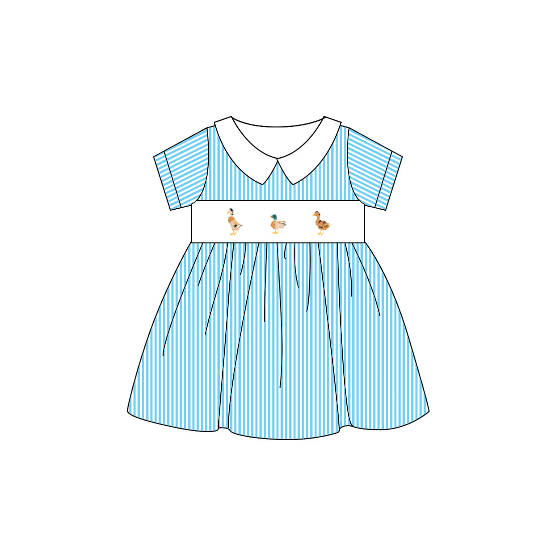 Boutique Baby Girls Dress Preorder GSD2307 3.15