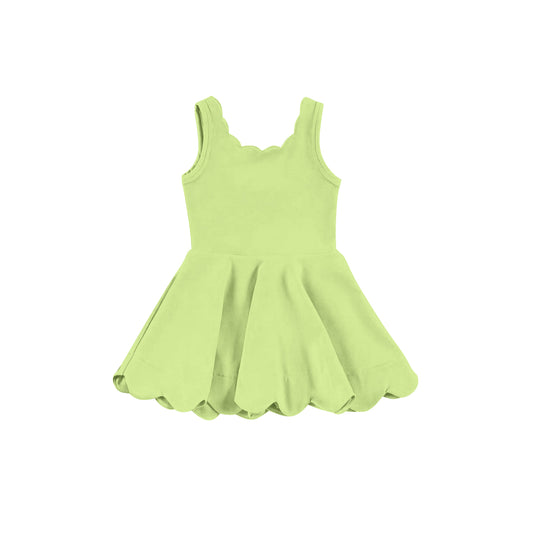 Baby Girls Dress Aqua Sleeveless Yoga Active Knee Length Dresses Preorder GSD2374 3.24