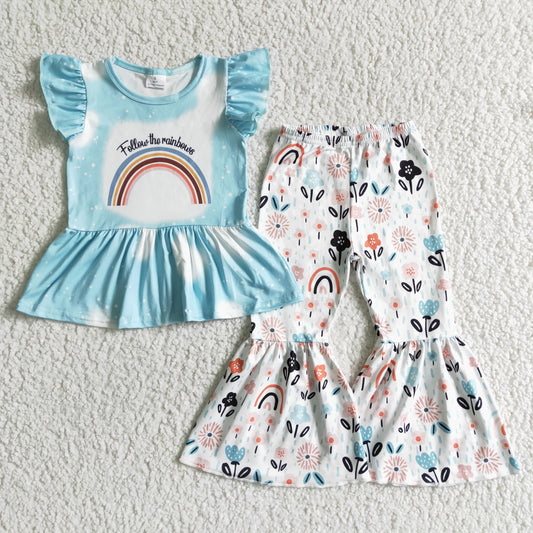 Boutique Girls Clothing Bell Bottom Outfits GSPO0063