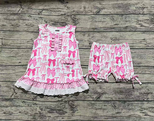 Boutique Baby Girls Clothes Summer Shorts Sets Preorder GSSO2187 3.10