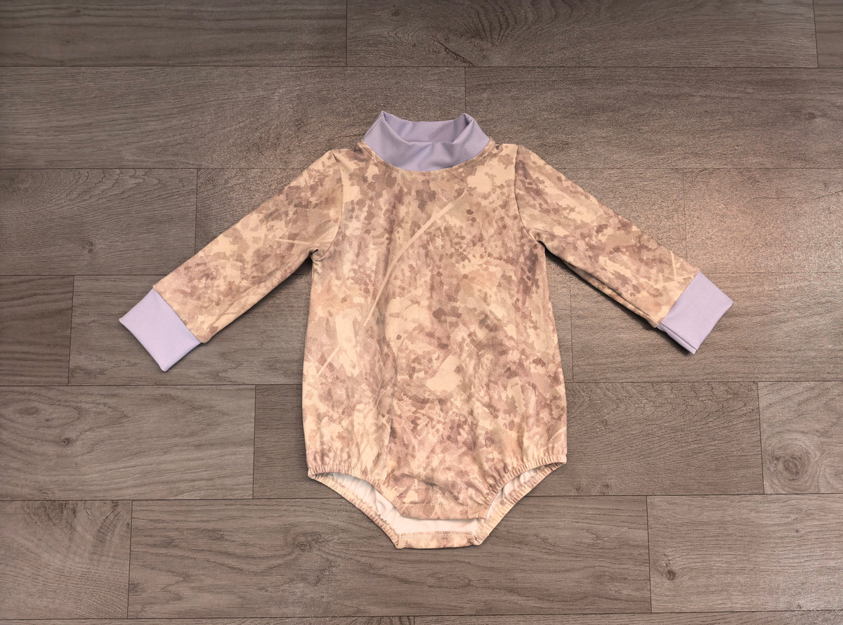 Preorder Baby Boys Rompers Long Sleeve Southern Khaki Camo Rompers LR3307