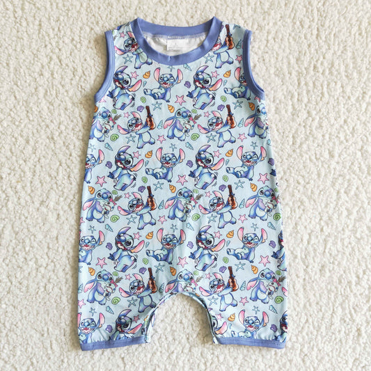 Baby Boys Rompers Summer Toddler Boys Cartoon Infant Baby Romper SR0009