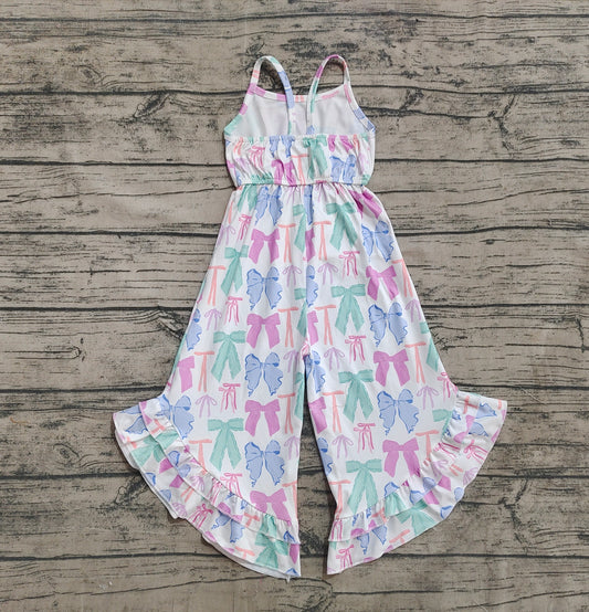 Baby Girls Jumpsuits Bows Colorful Straps Jumpsuits preorder SR2847 3.26