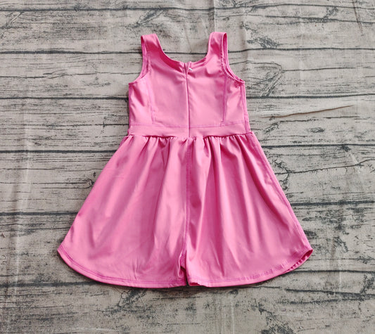 Baby Girls Jumpsuits Pink Sleeveless Yoga Jumpsuits Preorder SR3024 5.1