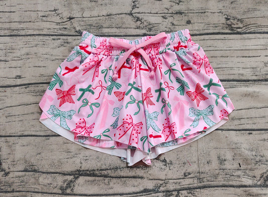 Baby Girls Shorts Pink Green Bows Summer Shorts Bottoms Preorder SS0578 5.7