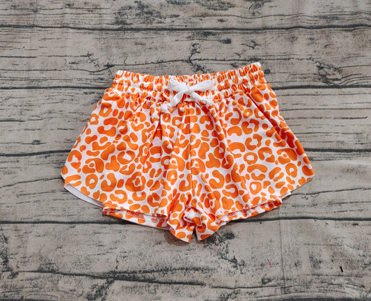 Baby Girls Shorts Orange Leopard Summer Shorts Bottoms Preorder SS0584 5.7