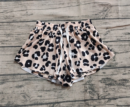 Baby Girls Shorts Black Leopard Summer Shorts Bottoms Preorder SS0585 5.1