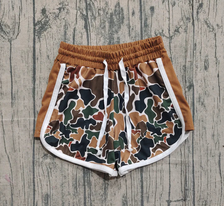 Baby Girls Brown Camo Southern Shorts Bottom Preorder SS0742 11.15