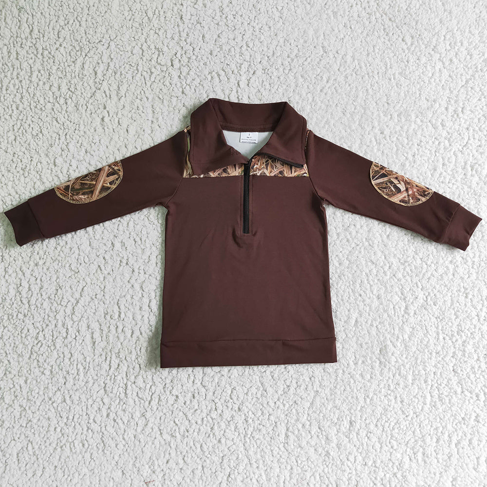 Boutique Toddler Baby Boys Clothes Top Fall Fashion Kids T-shirt Boy Hooded Top BT0070