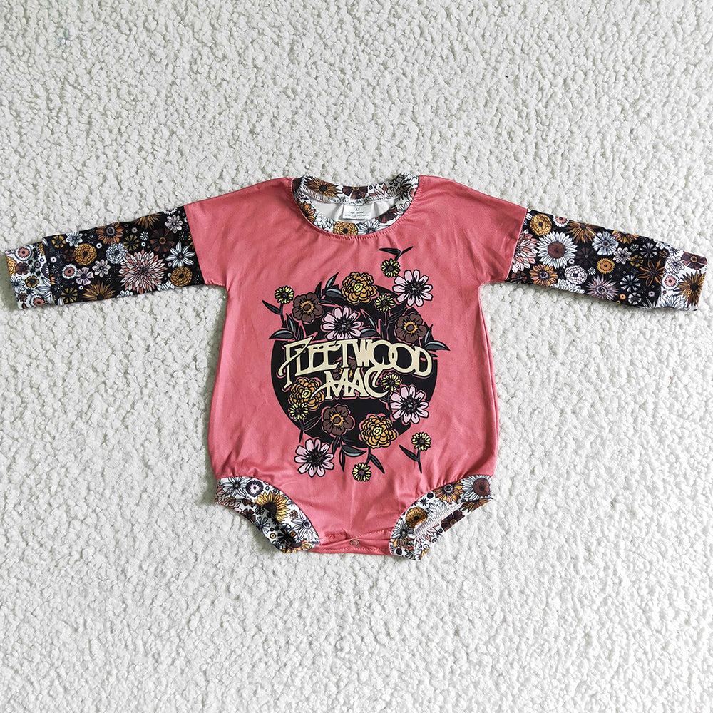 Boutique Infant Baby Romper Pink Fashion Girl Rompers Bummie LR0020 10.23