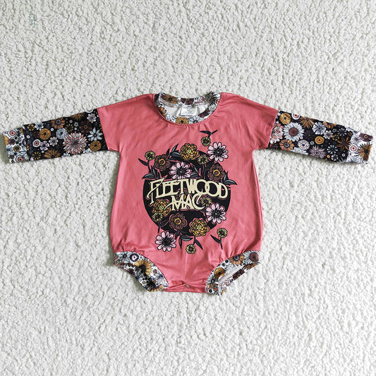 Boutique Infant Baby Romper Pink Fashion Girl Rompers Bummie LR0020 10.23