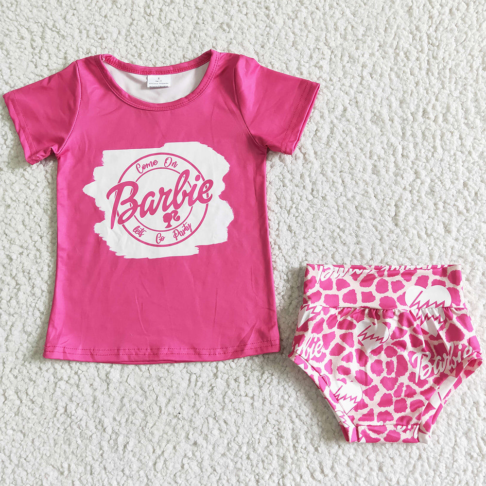 Baby Girl Bummie Sets Boutique Girls Summer Clothes Cute Bummies Shorts Outfits GBO0030 3.1