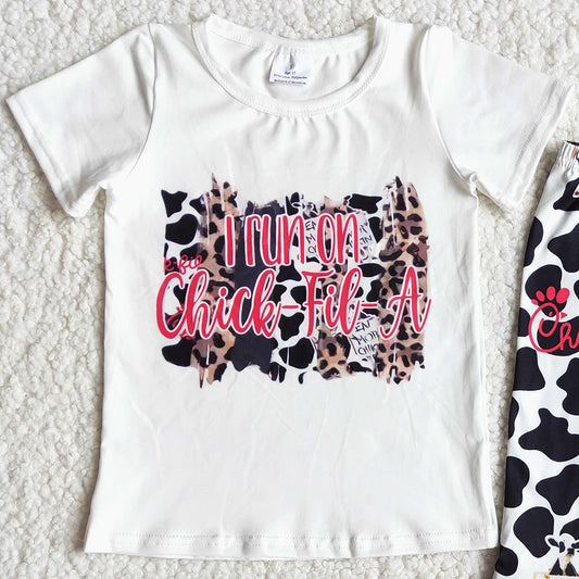Baby Girl Clothes Cow Kids Designer Clothes Girls Toddler Outfits Fashion Girls Clothing E7-2 3.25