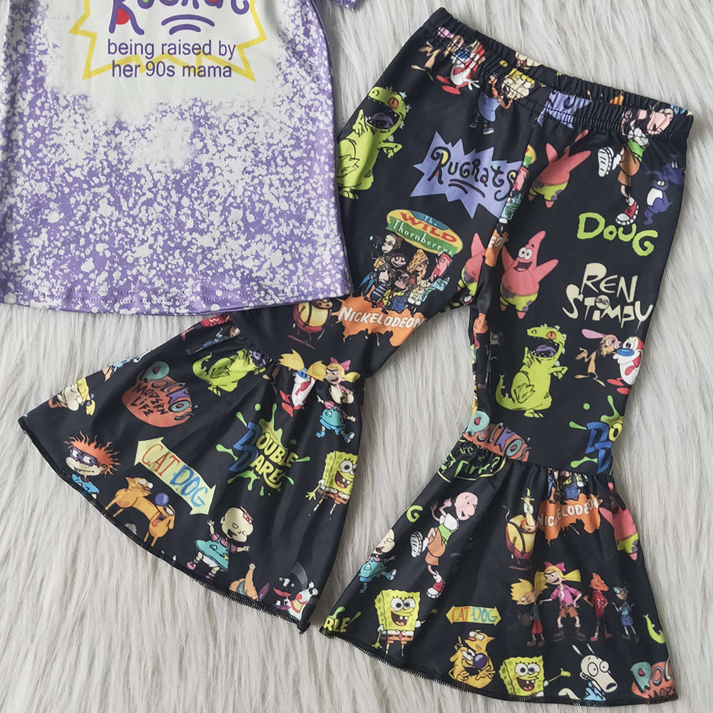 Fashion Baby Girl Clothes Cartoon Cute Kids Clothes Girl Outfit C12-11