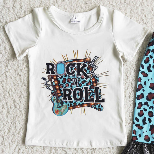 RTS Ruffles Girls Clothing Sets Short Sleeve Spring Summer Baby Girl Clothes Bell Pants Set Children Wear High Quality Outfits D4-15