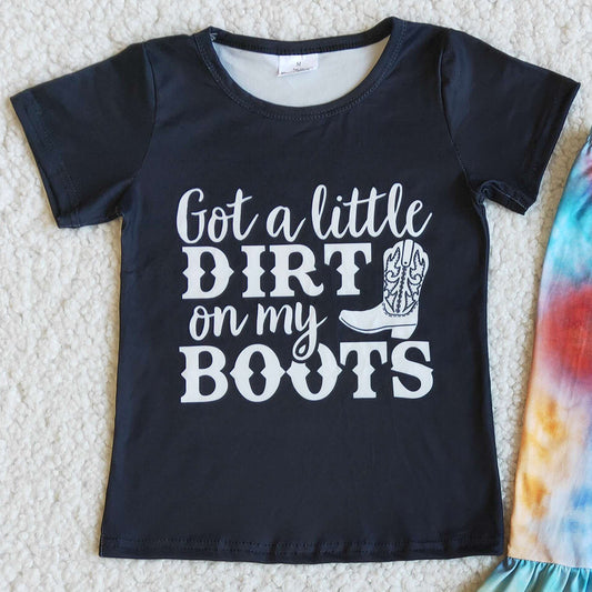 New Style Girls Clothing Bell Bottom Outfit E9-29 3.25