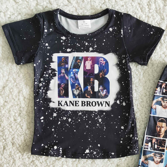 RTS Baby Girls Clothes Bell Pants Set Fashion Kids Boutique Clothes Toddler Outfits Shoer Sleeve T-shirt Girls Clothing B7-14