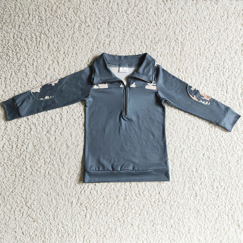 Boutique Baby Boys Clothing Top Hooded Shirt BT0112