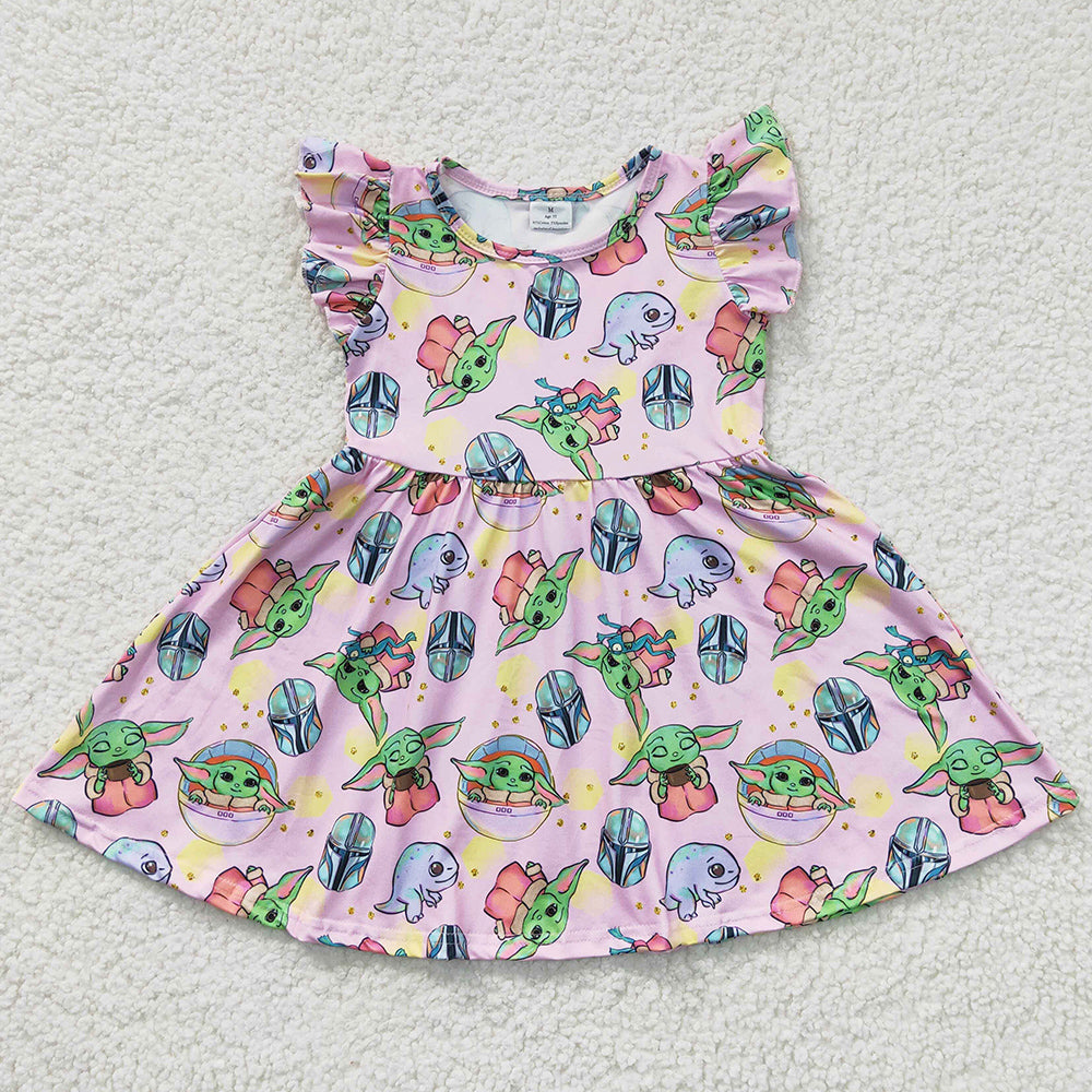 Cute Baby Girl Dress Summer Girls Clothes Cute Dress B14-10