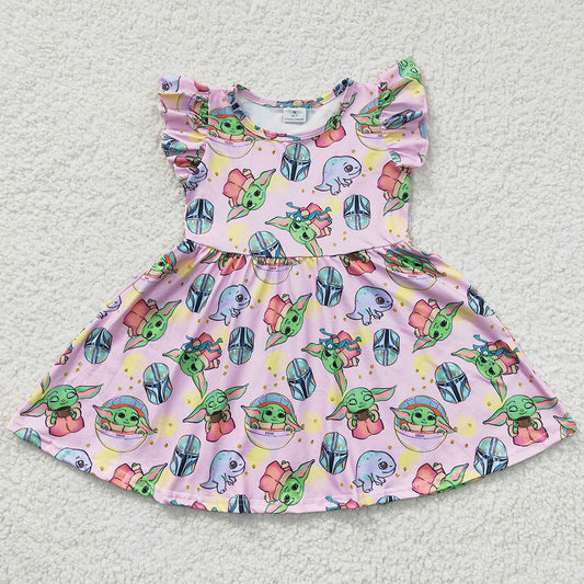 Cute Baby Girl Dress Summer Girls Clothes Cute Dress B14-10