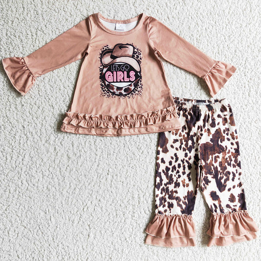 New Design Girls Clothing Fall Winter Outfits GLP0345