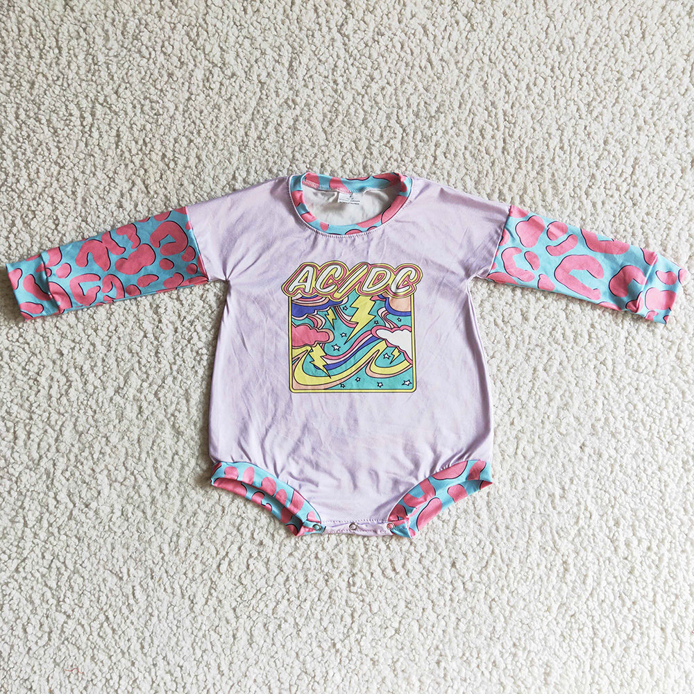 Cute Baby Girls Rompers Fall Long Sleeve Jumpsuit LR0053