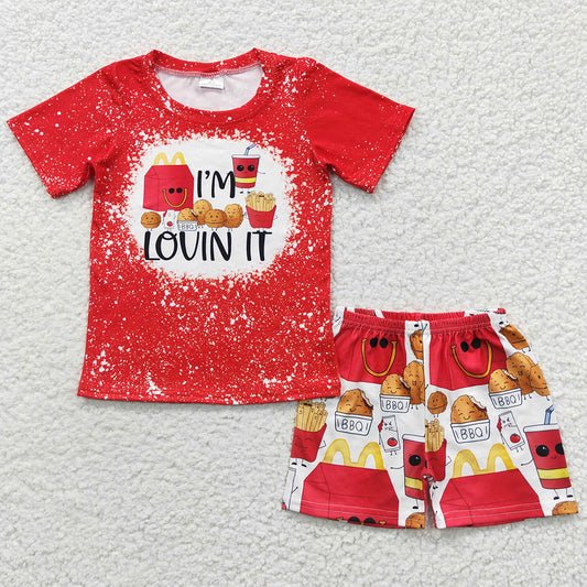 Cute Baby Boys Clothing Summer Shorts Sets BSSO0260