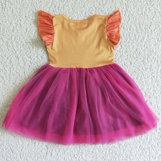 New Design Toddler Girls Dress Gauze Skirt GSD0127