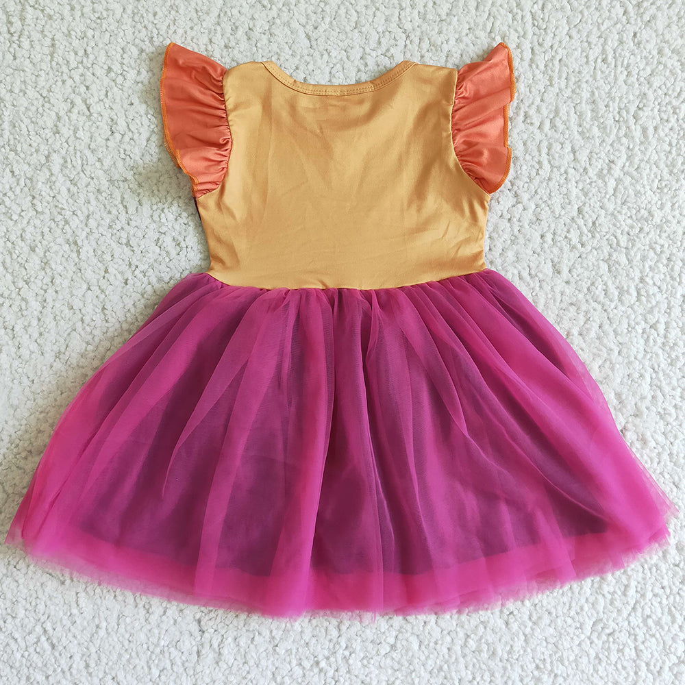 New Fashion Baby Girls Dress Boutique Gauze Skirt GSD0129