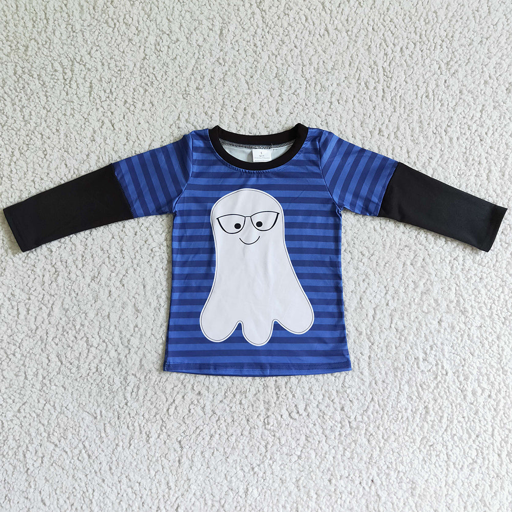 Halloween Boys T-shirt Long Sleeve Baby Boy Clothes Top BT0053